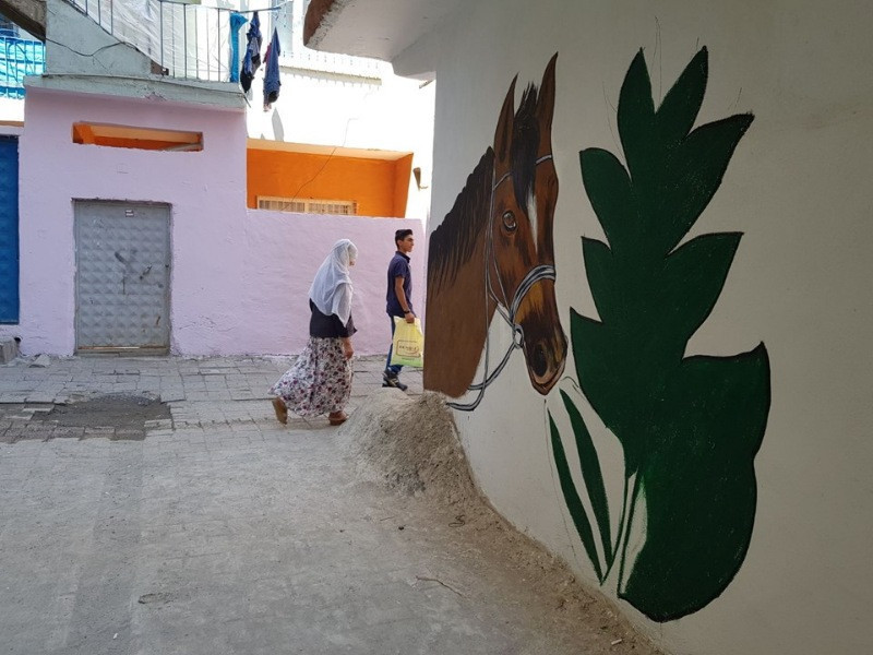Diyarbakır sokaklarını renklendiren Nazlı öğretmen - Resim: 5