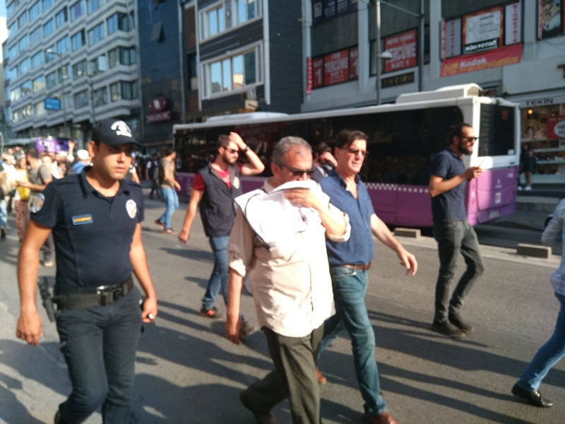 Nöbetin son gününe polis müdahalesi - Resim : 3