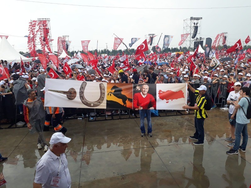 Fotoğraflarla Muharrem İnce'nin Maltepe mitingi - Resim: 8