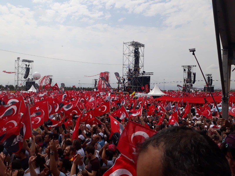 Fotoğraflarla Muharrem İnce'nin Maltepe mitingi - Resim: 18