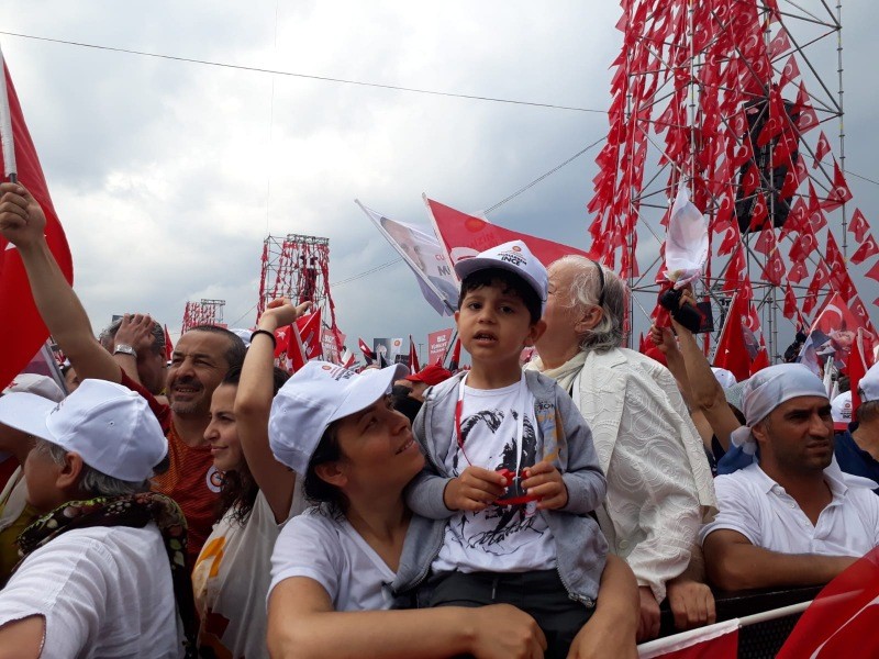 Fotoğraflarla Muharrem İnce'nin Maltepe mitingi - Resim: 6