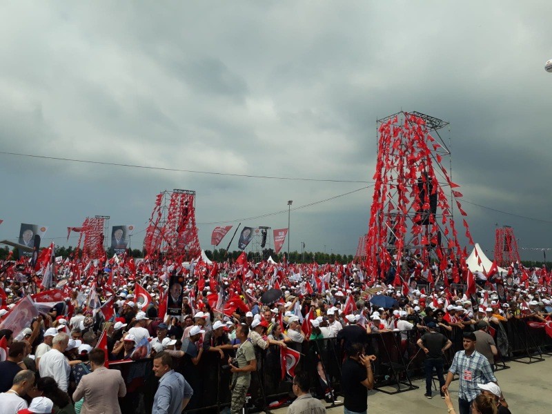 Fotoğraflarla Muharrem İnce'nin Maltepe mitingi - Resim: 3