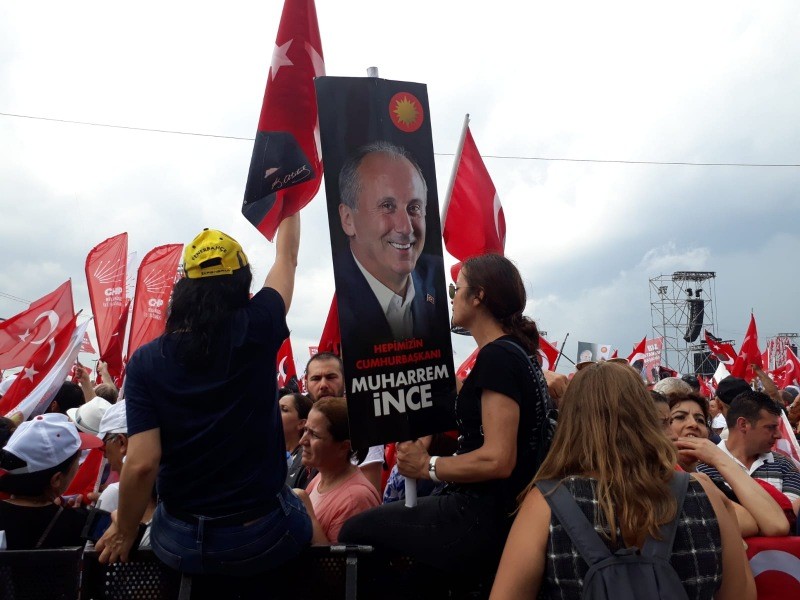 Fotoğraflarla Muharrem İnce'nin Maltepe mitingi - Resim: 1