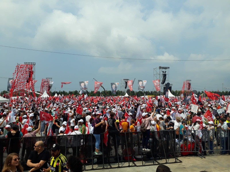 Fotoğraflarla Muharrem İnce'nin Maltepe mitingi - Resim: 4