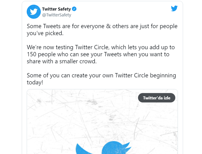 Twitter’ın yeni özelliği Twitter Circle nedir; nasıl kullanılır? - Resim : 2