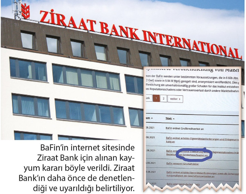 Ağır cezalar alan Ziraat Bank'a 'Alman kayyım geliyor' iddiası - Resim : 1