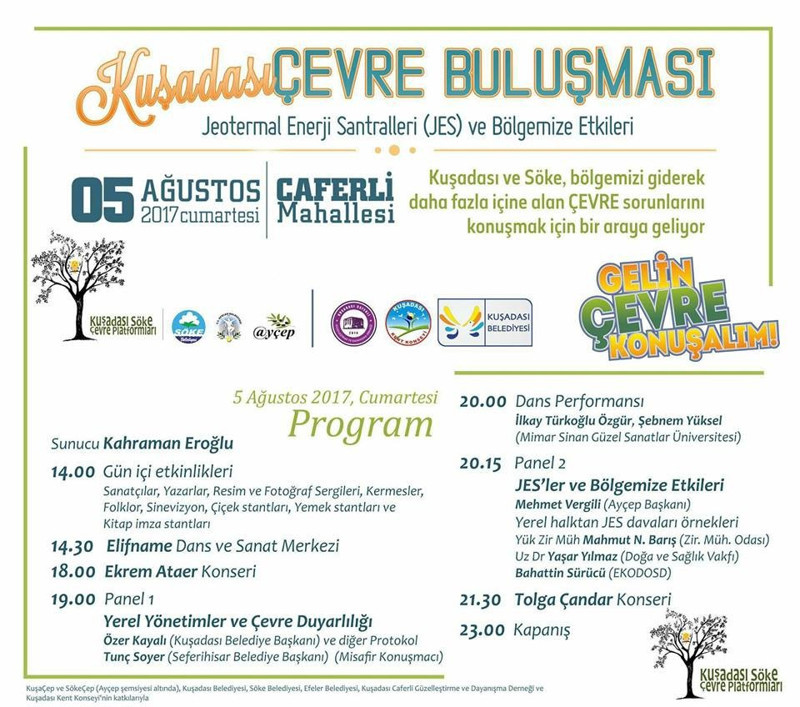 Aydınlılar JES'lere karşı buluşuyor - Resim : 1