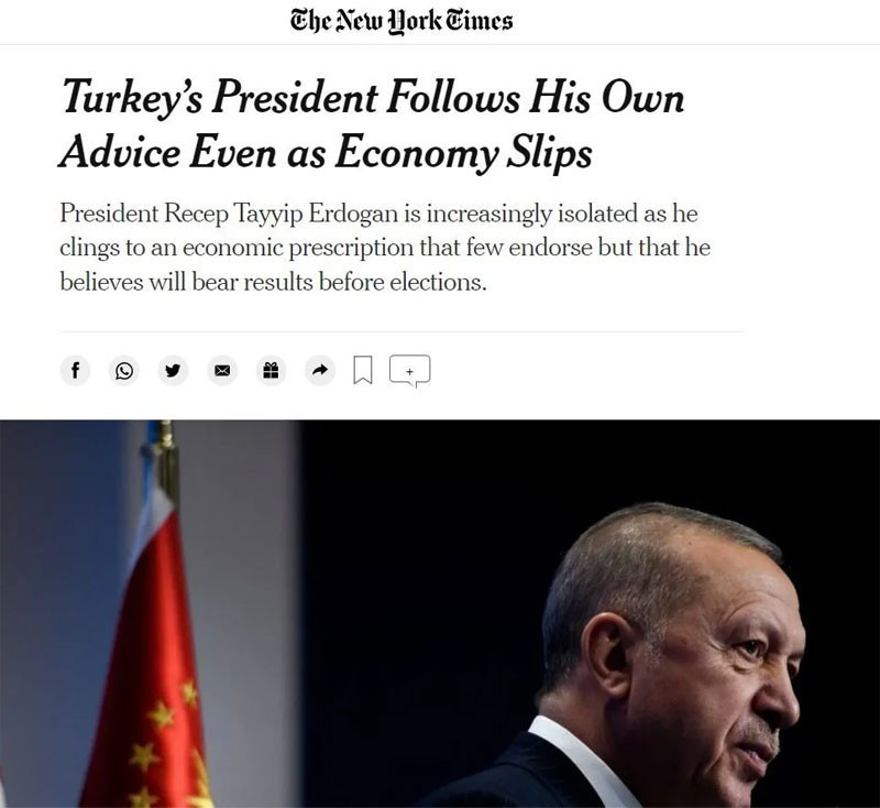 New York Times: Erdoğan, giderek daha da yalnızlaşıyor - Resim : 1
