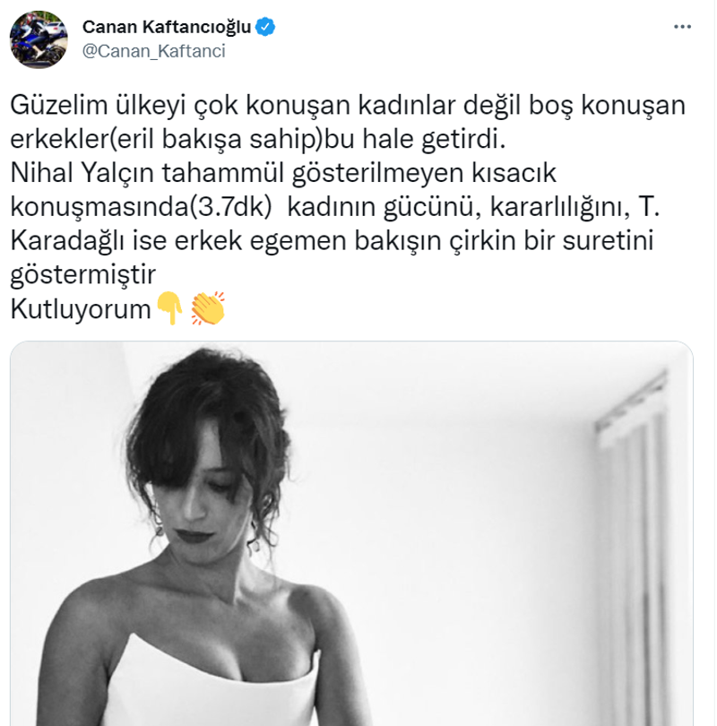 Canan Kaftancıoğlu'ndan Nihal Yalçın'a destek - Resim : 1