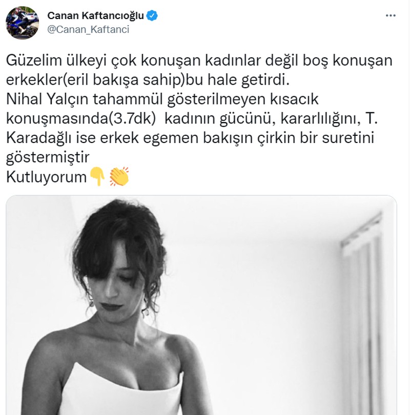 Canan Kaftancıoğlu'ndan Nihal Yalçın'a destek - Resim : 1