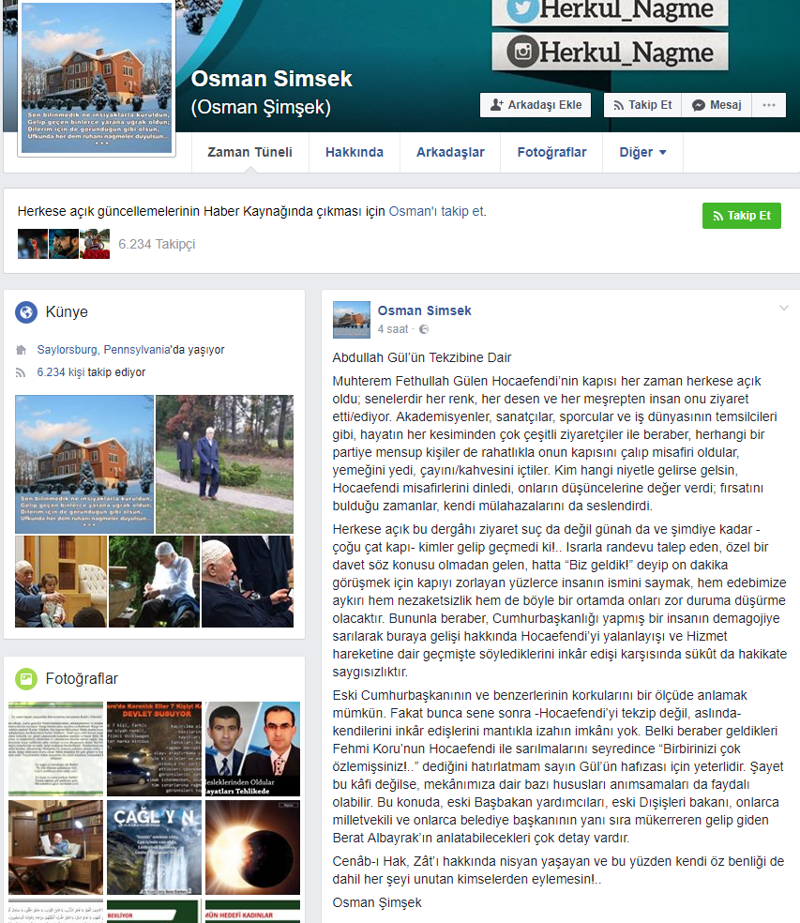 Gülen'in sağ kolundan Gül'e yanıt Albayrak'a mesaj - Resim : 1