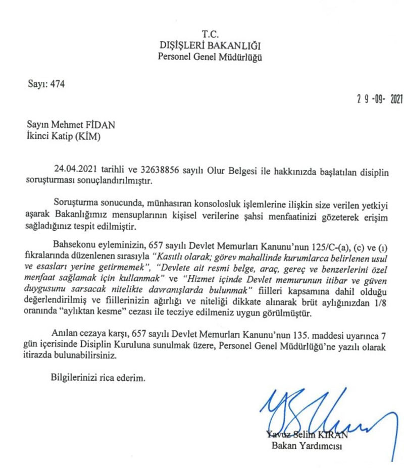 AKP'li belediyenin 'insan kaçakçılığını' ortaya çıkaran konsolosluk çalışanlarına ceza - Resim : 2