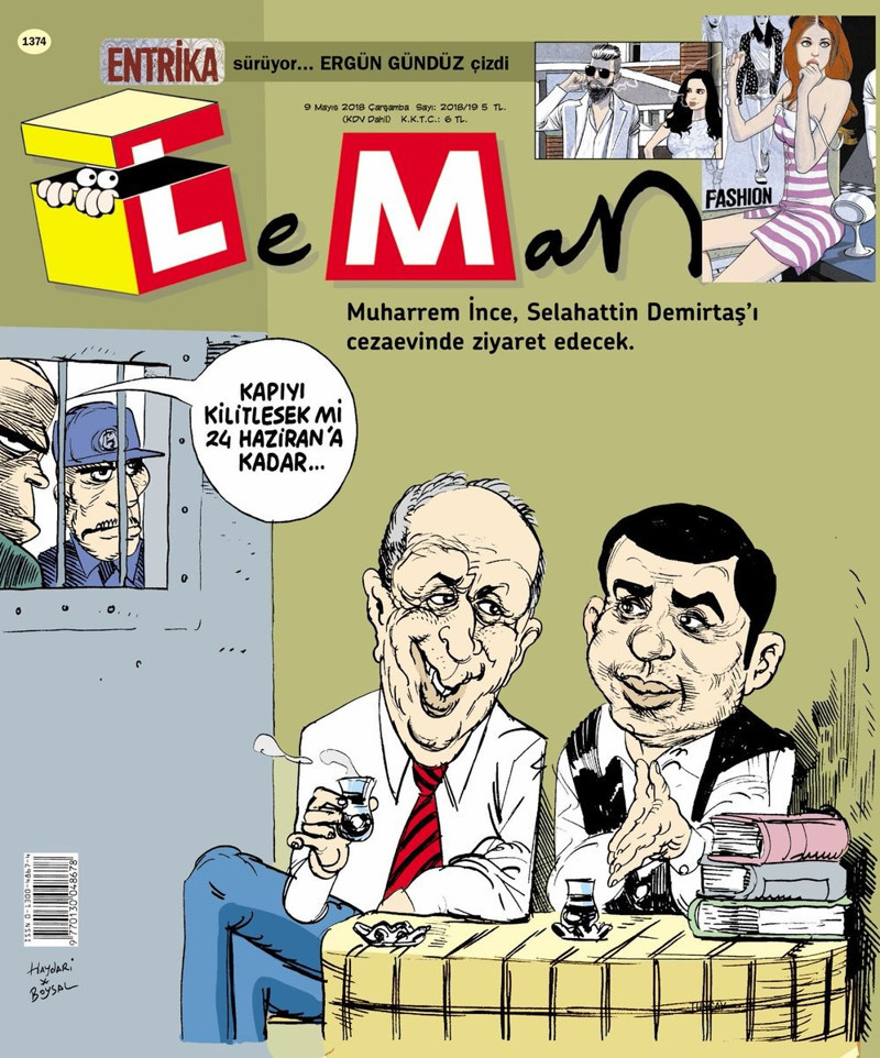 Leman'dan mapushane kapağı - Resim : 1
