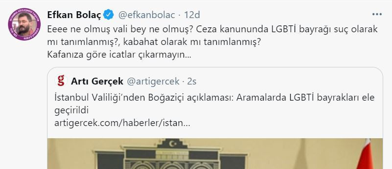 Valiliğe 'flama' tepkisi: Ortada olan ve gururla taşınan bir şeyi ele geçiremezsiniz - Resim : 3