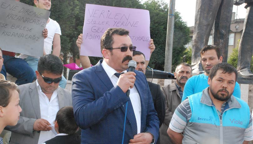 Madencilerin eylemi 10. gününde - Resim : 1