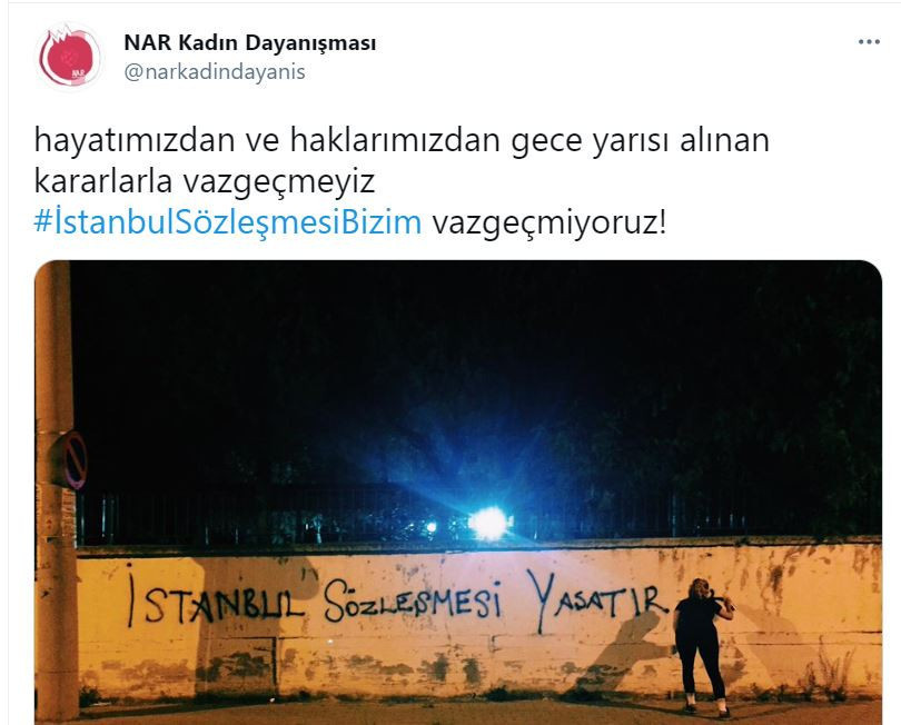 Kadınlar vazgeçmiyor: 'İstanbul Sözleşmesi Bizim' demek için bir çok ilde sokağa çağrı yapıldı - Resim : 5