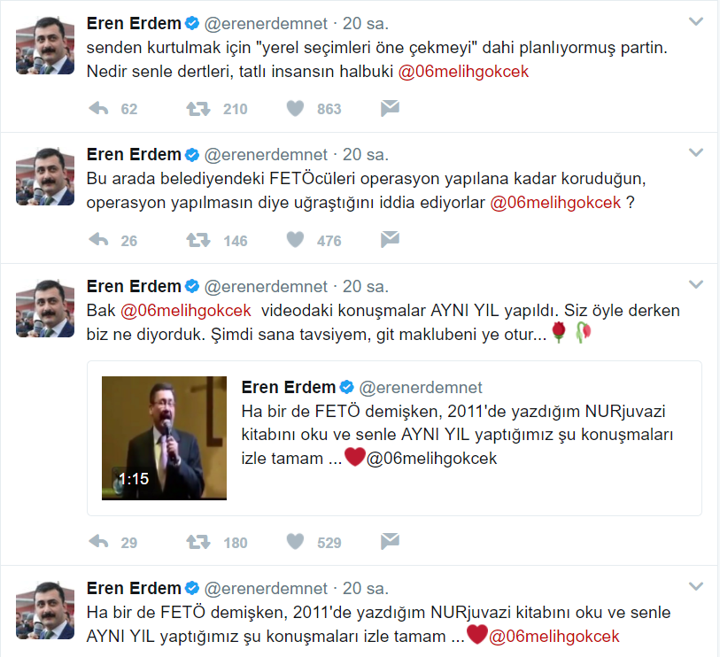 Eren Erdem'den Gökçek'e 'vurguncusun' suçlaması - Resim : 2