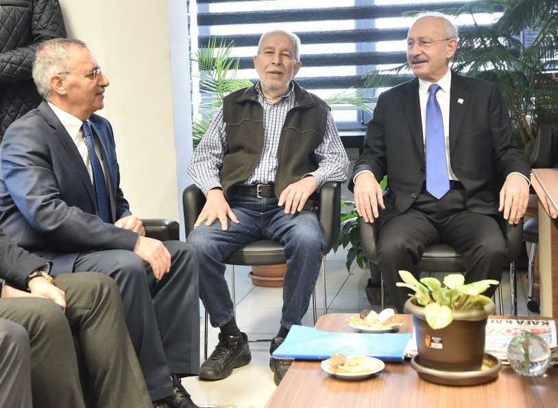 Kılıçdaroğlu'ndan Sözcü gazetesine ziyaret - Resim : 1