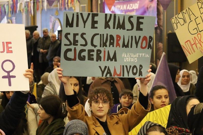 Trabzon'dan Adıyaman'a birçok kentte 8 Mart eylemi - Resim: 8