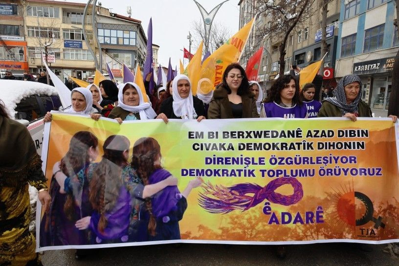 Trabzon'dan Adıyaman'a birçok kentte 8 Mart eylemi - Resim: 5