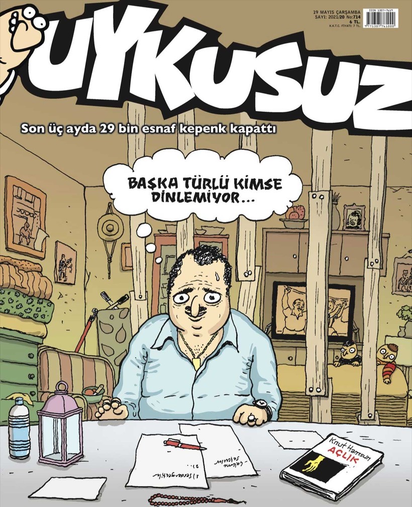 Kepenk kapatan esnafları kapağına taşıyan Uykusuz'dan Sedat Peker göndermesi - Resim : 1