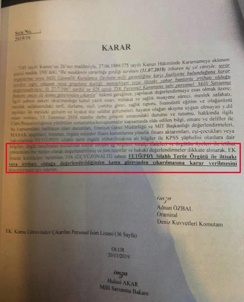 316 denizci astsubay tek seferde TSK’den atıldı - Resim : 1