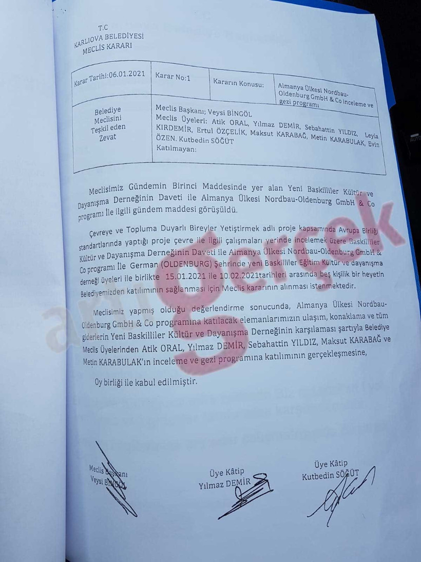 İnsan kaçakçılığının merkezindeki isim Karlıova Belediyesi ile de görüştü - Resim : 1