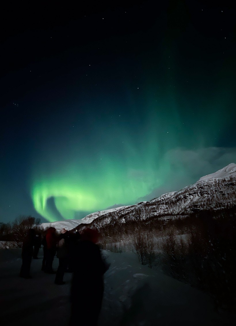 Norveç'te Kuzey Işıkları görüntülendi - Resim: 7