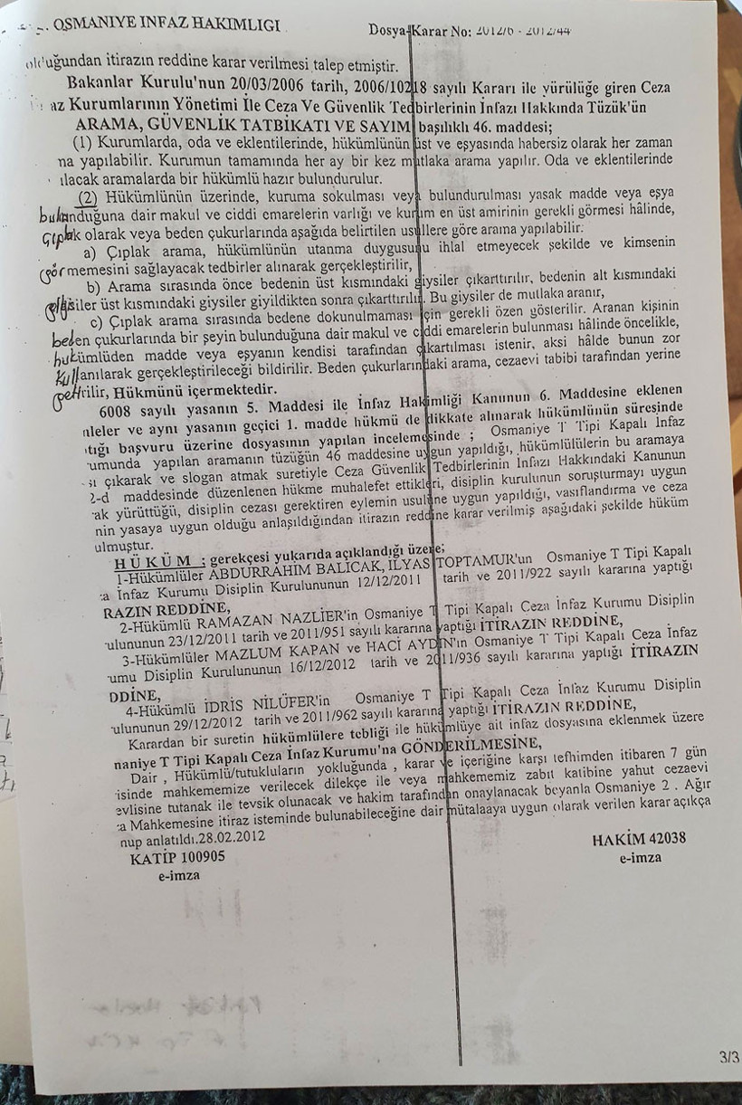 Gergerlioğlu, ‘çıplak arama yok’ diyen AKP'li Zengin’e mahkeme kararıyla yanıt verdi - Resim : 3