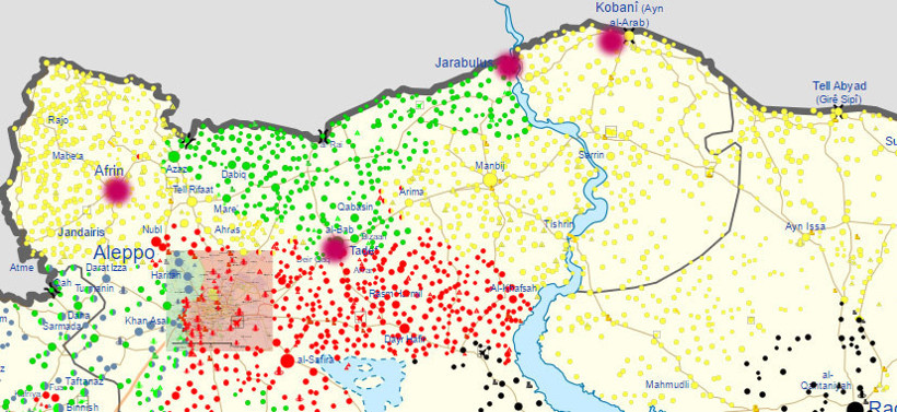 Erdoğan’ın Kobane-Afrin arasına 'göçmen kalkanı' planı - Resim : 1