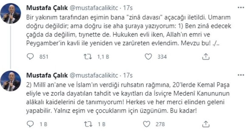 Rektör Danışmanı, ‘dini nikahlı’ ikinci evliliği savundu; Medeni Kanun’u hedef aldı - Resim : 2