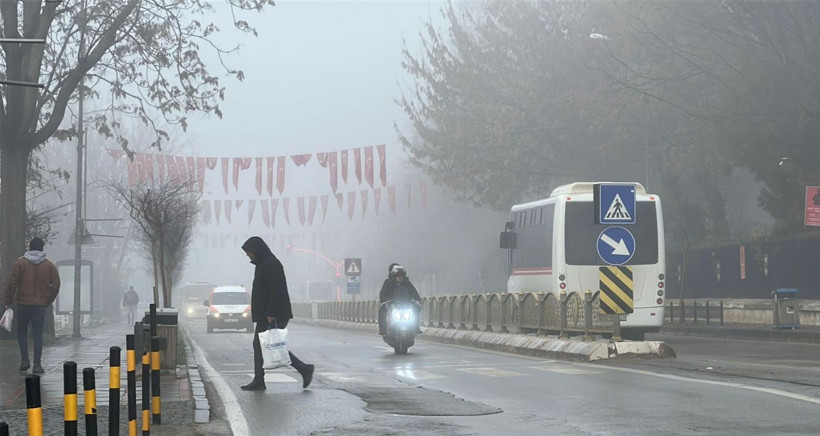 Edirne'de sis: Görüş mesafesi 50 metrenin altına indi - Resim: 7