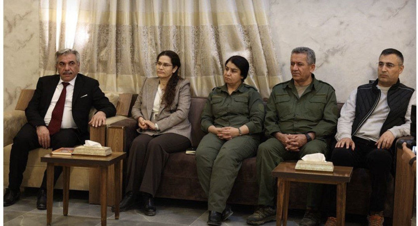 SDG ile Şam yönetimi temsilcileri Haseke’de görüştü; Esir değişimi ve geri dönüşler gündemde - Resim : 1