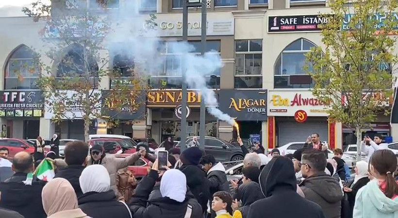 Suriyelilerin İstanbul'daki kutlamalarından kareler - Resim: 5