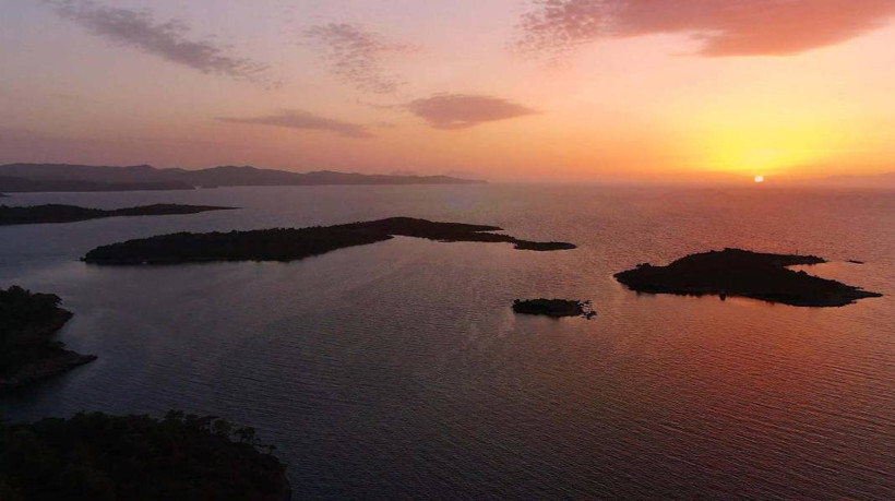 Kumları dünyada sadece iki yerde var: Sedir Adası'nın havadan görüntüleri - Resim: 6
