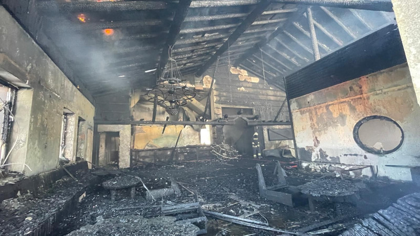 Bolu'da yanan otelin içinden ilk görüntüler geldi - Resim: 2