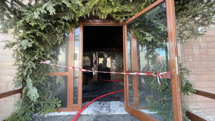 Bolu'da yanan otelin içinden ilk görüntüler geldi - Resim: 3