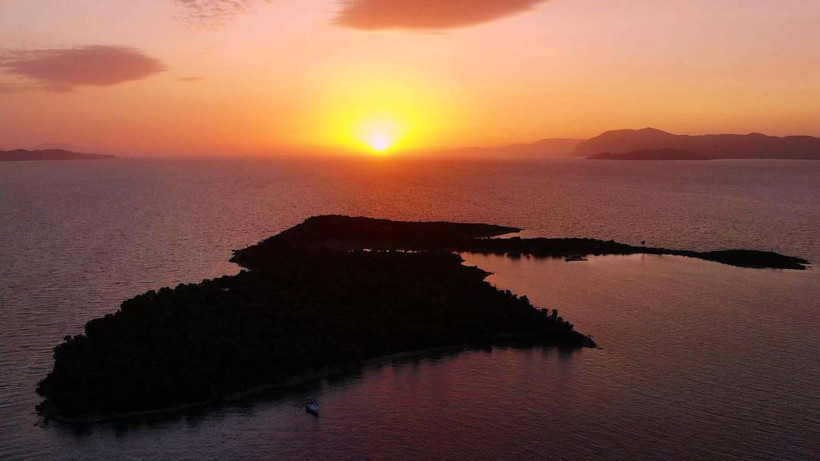 Kumları dünyada sadece iki yerde var: Sedir Adası'nın havadan görüntüleri - Resim: 7