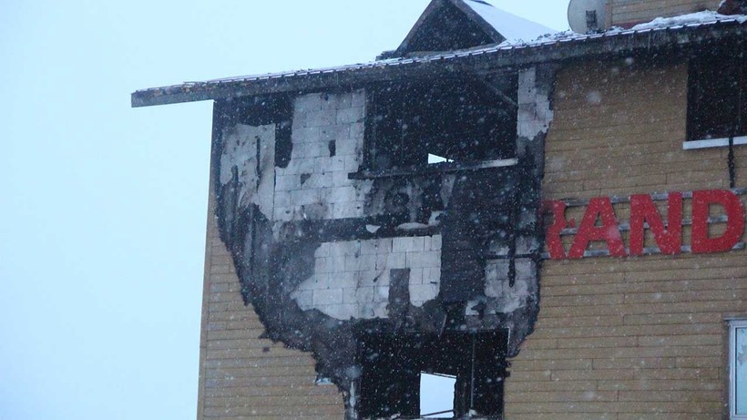 Kartalkaya’da yanan otel mühürlendi - Resim: 2