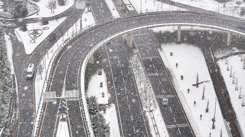 İstanbul'dan kar manzaraları - Resim: 1