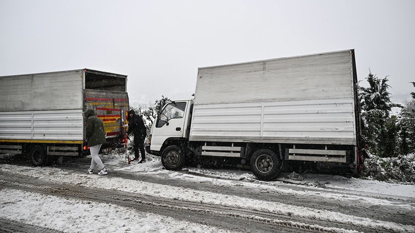 İstanbul'dan kar manzaraları - Resim: 10