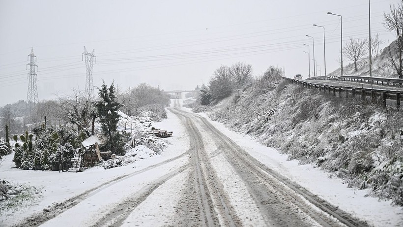 İstanbul'dan kar manzaraları - Resim: 11