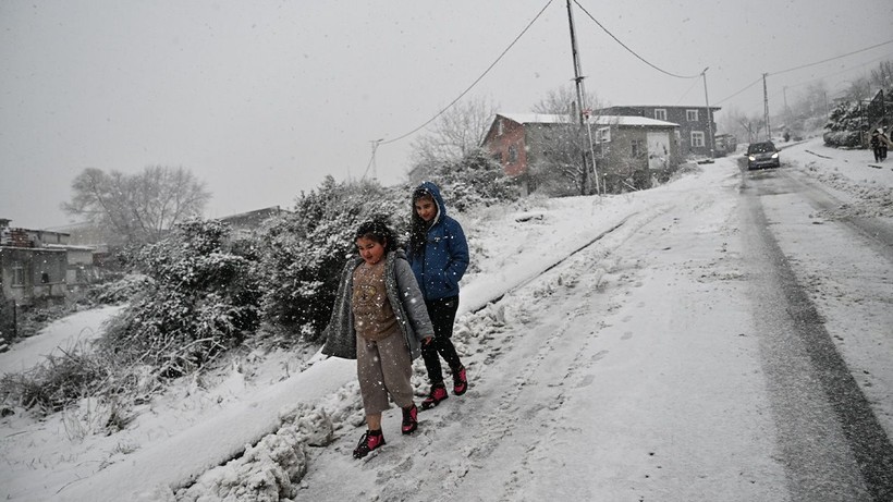 İstanbul'dan kar manzaraları - Resim: 12