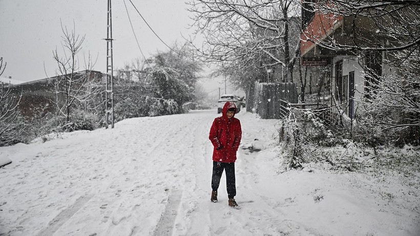 İstanbul'dan kar manzaraları - Resim: 13