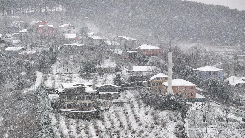 İstanbul'dan kar manzaraları - Resim: 15