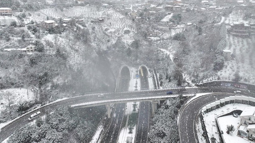 İstanbul'dan kar manzaraları - Resim: 2