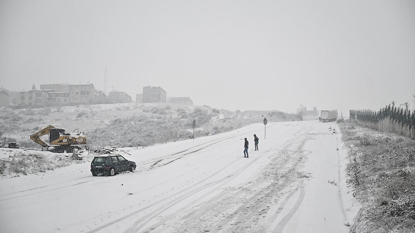 İstanbul'dan kar manzaraları - Resim: 7