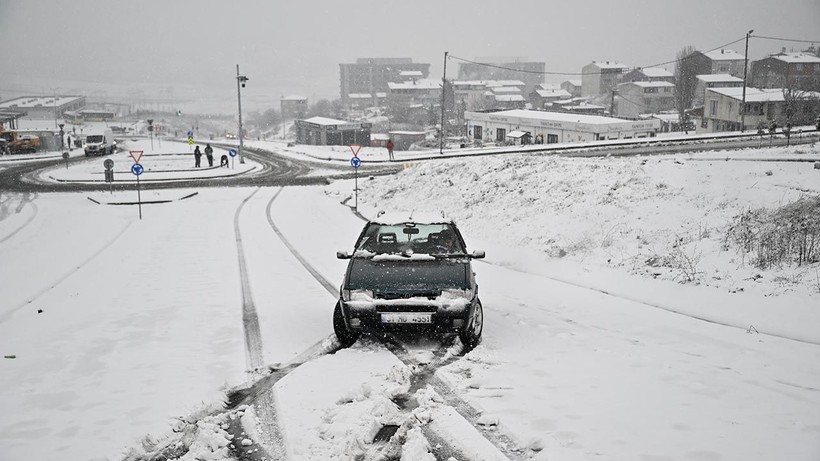 İstanbul'dan kar manzaraları - Resim: 8