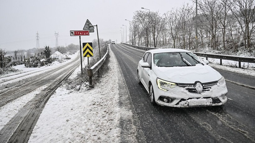 İstanbul'dan kar manzaraları - Resim: 9