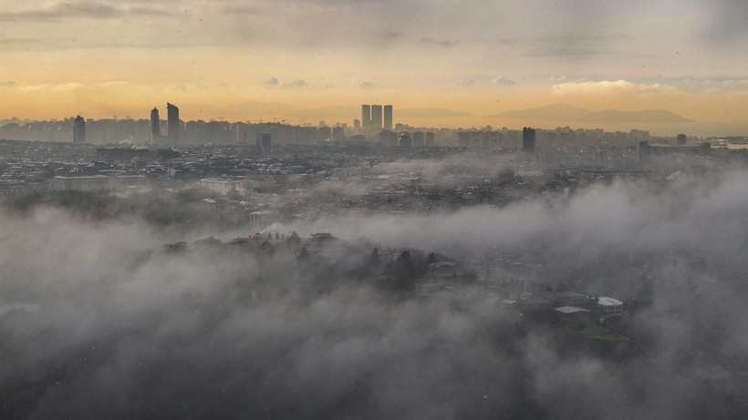 İstanbul'da sis objektiflere böyle yansıdı - Resim: 11